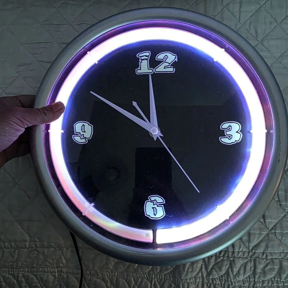 Clocks And Colours neon plasma